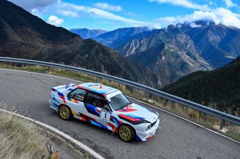 Ferran Font Pol – Claudi Ribeiro Leite (BMW M3 E30). 54è Rally Andorra Històric (Foto: Josep Maria Montaner)